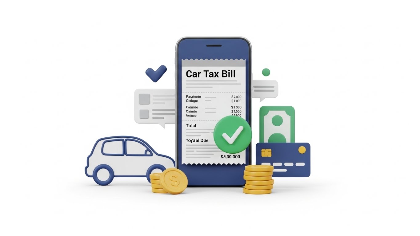 자동차세 납부 조회 및 내역 확인