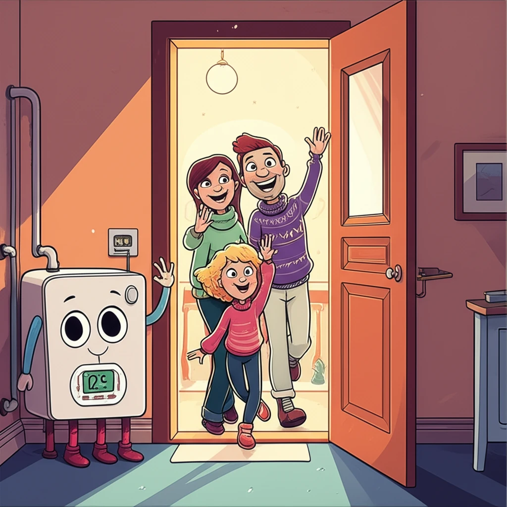 똑똑한 보일러 사용법: 난방비 절약하..