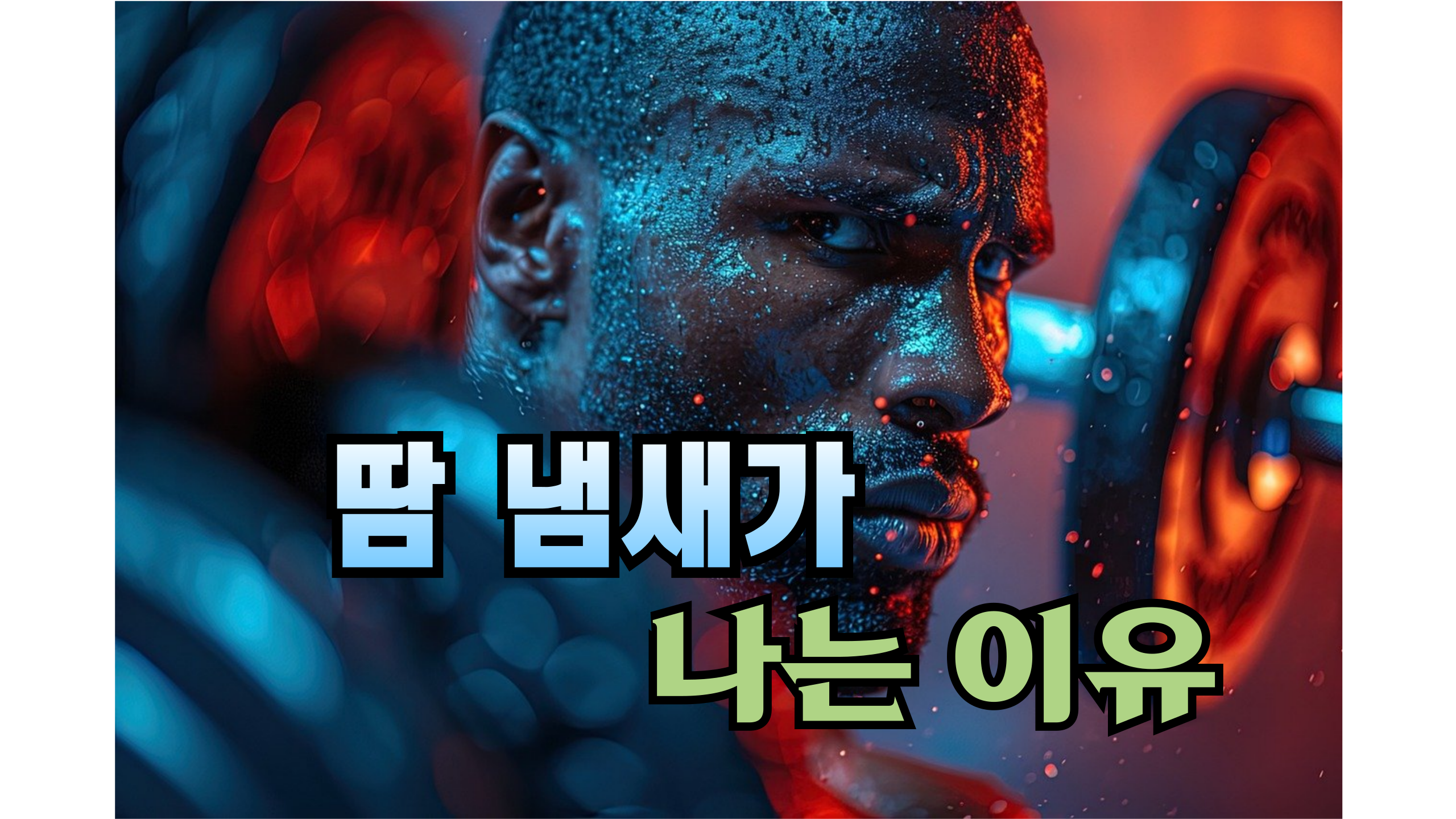 1.땀 냄새가 나는 이유