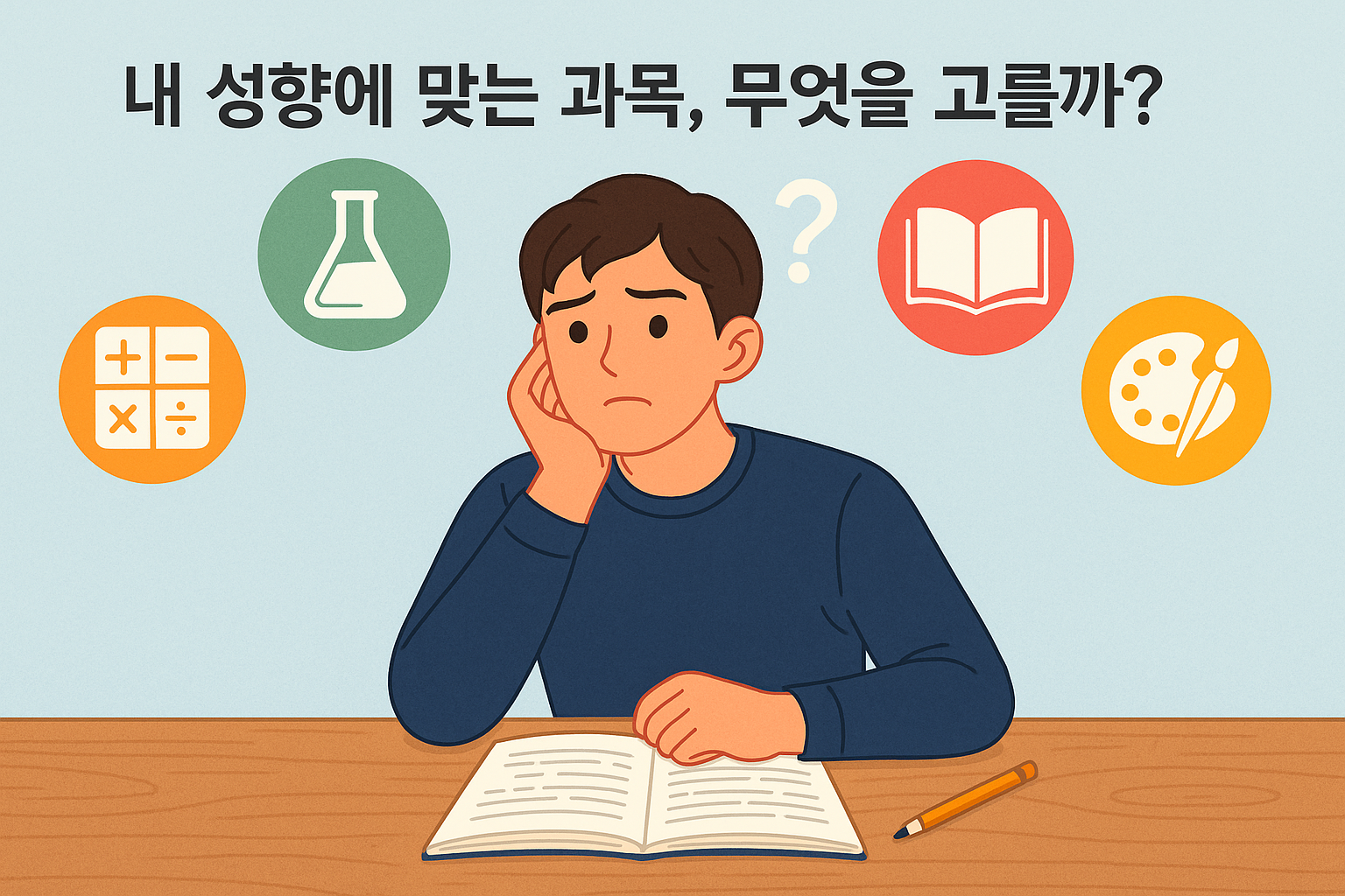 내 성향에 맞는 과목, 무엇을 고를까?