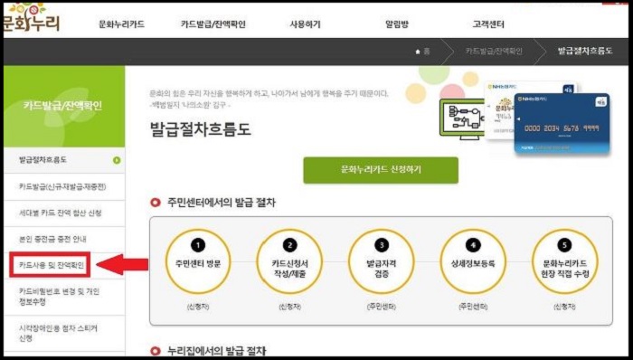 카드사용-잔액확인