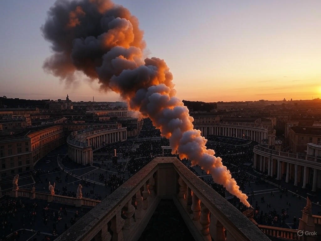 콘클라베 흰연기 검은연기