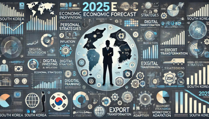2025년 한국 경제 흐름 예측과 개인·기업 대응법 관련 이미지