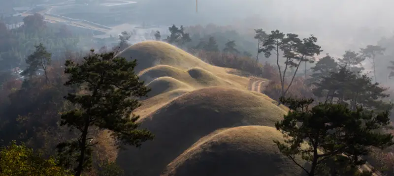 대가야의 왕릉 사진