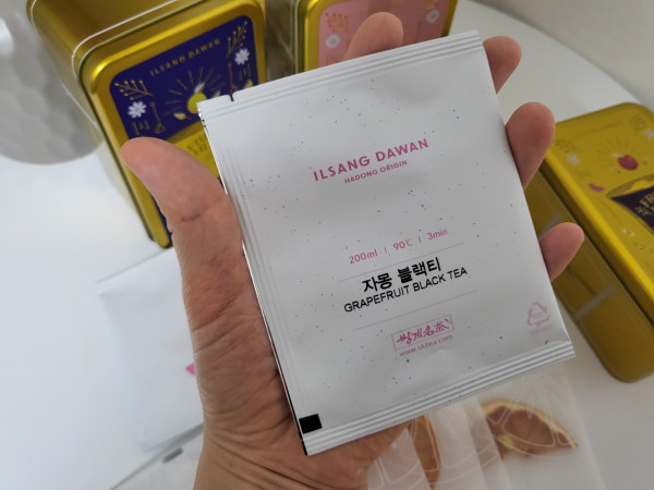 쌍계명차 일상다완 과일허그티캔 자몽블랙티