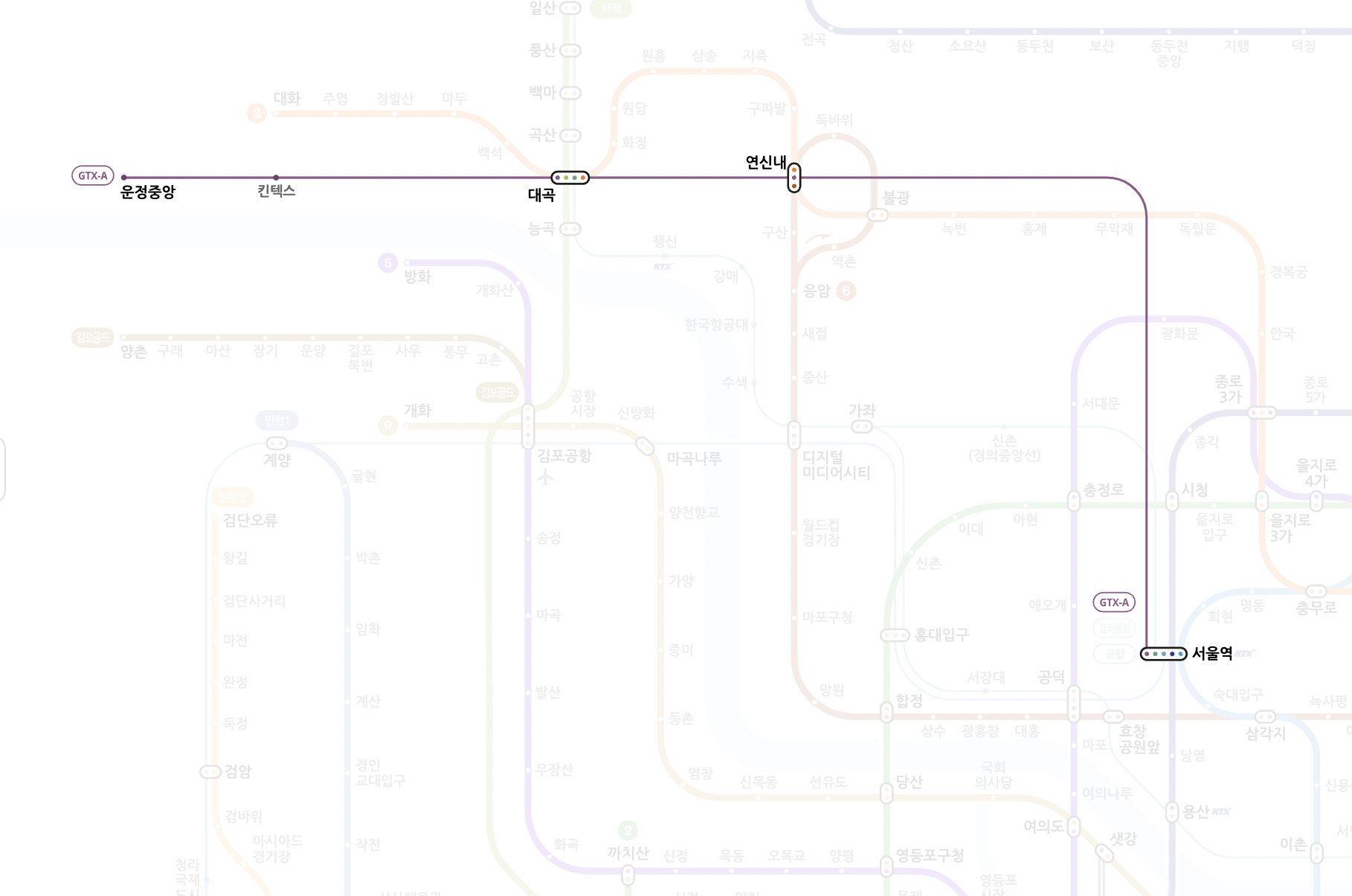 gtx 운정중앙역 개통 2
