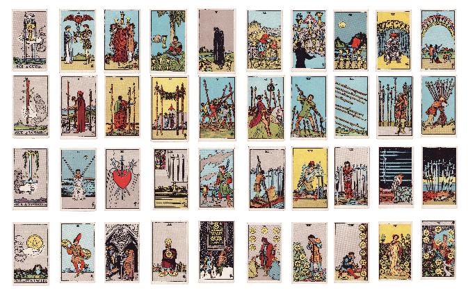 타로 마이너 아르카나 숫자별 흐름 , 슈트별 상징뜻