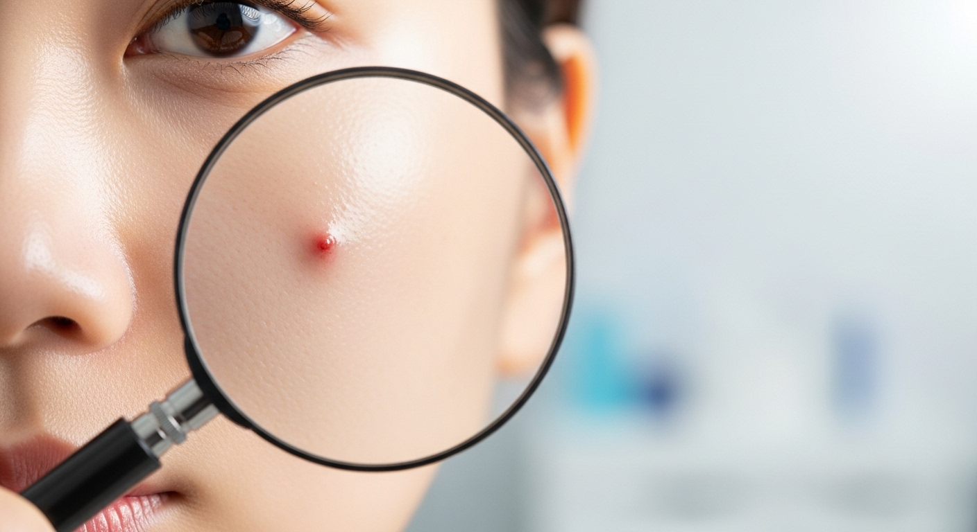 여드름예방, 여드름초기증상