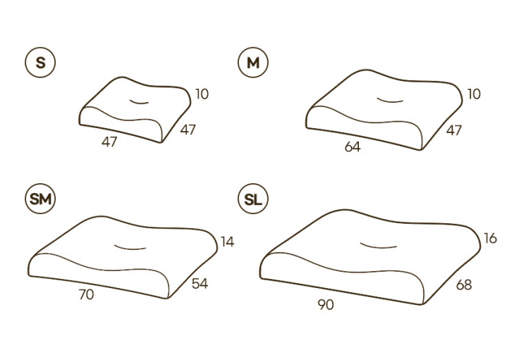펫토 알러프리 방석 곡선형 사이즈