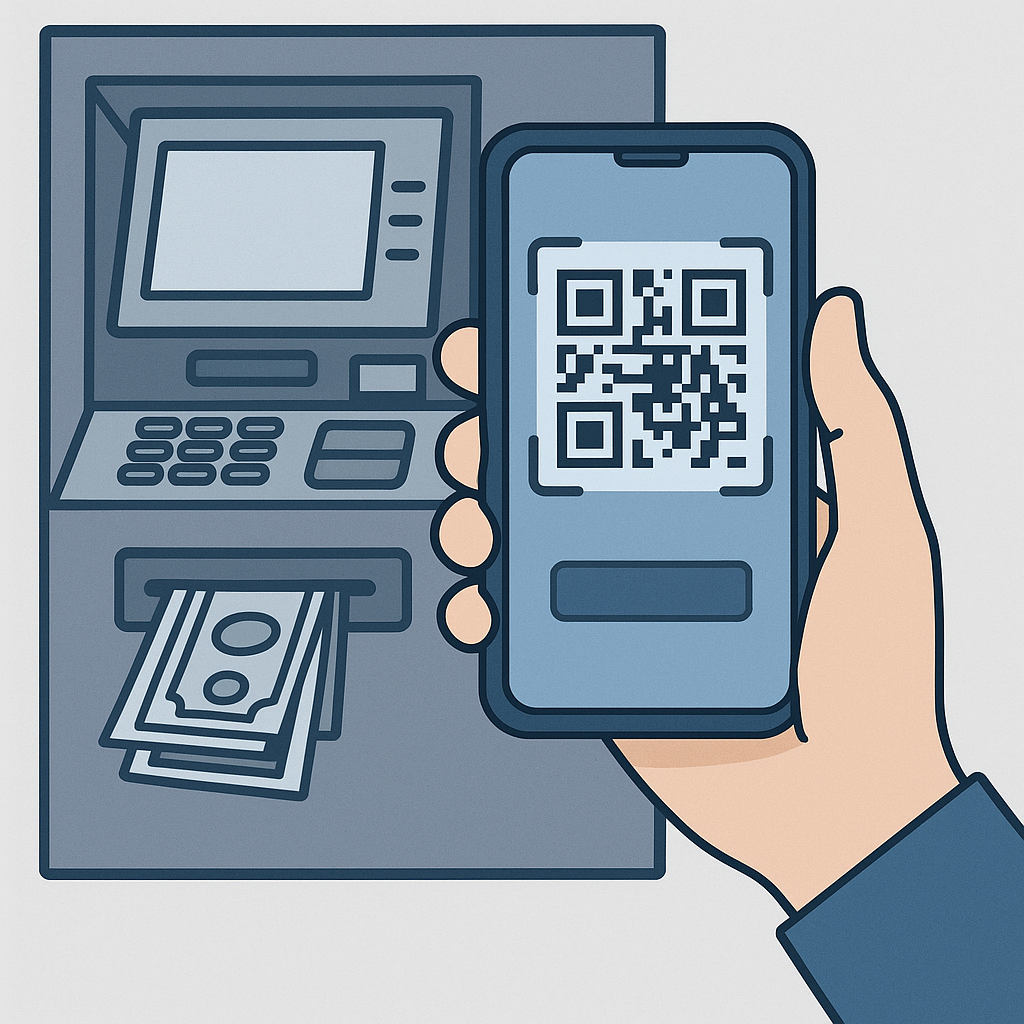 카드 없이 ATM 현금 인출