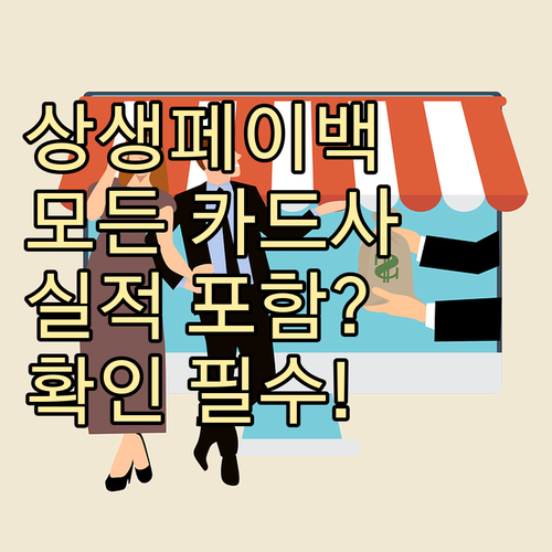 상생페이백 모든 국내 카드사 실적 포..