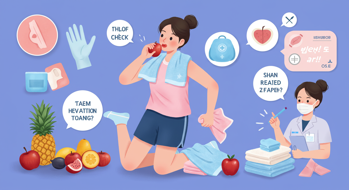 곤지름 재발 막는 청결 관리