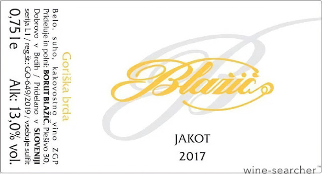 와인 라벨에 표시된 자콧이라는 품종명