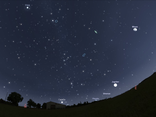 별자리 위치 알아보기