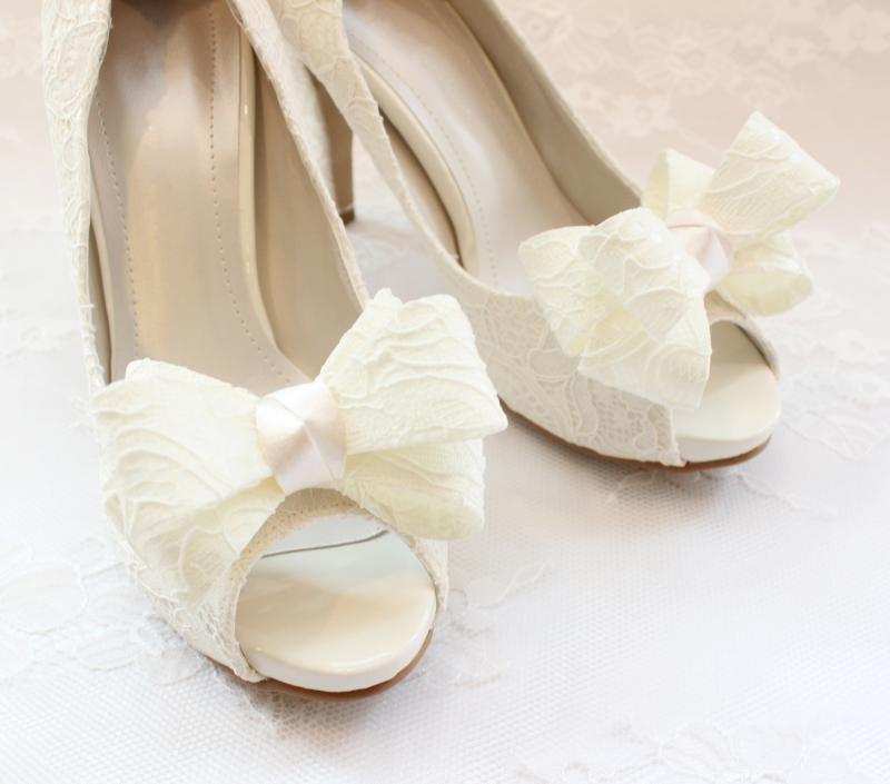 웨딩슈즈대여 - 레이스 10cm, 7cm, 3cm / 셀프웨딩소품