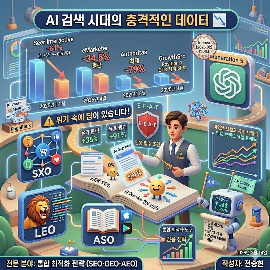 AI 검색 시대의 충격적인 데이터