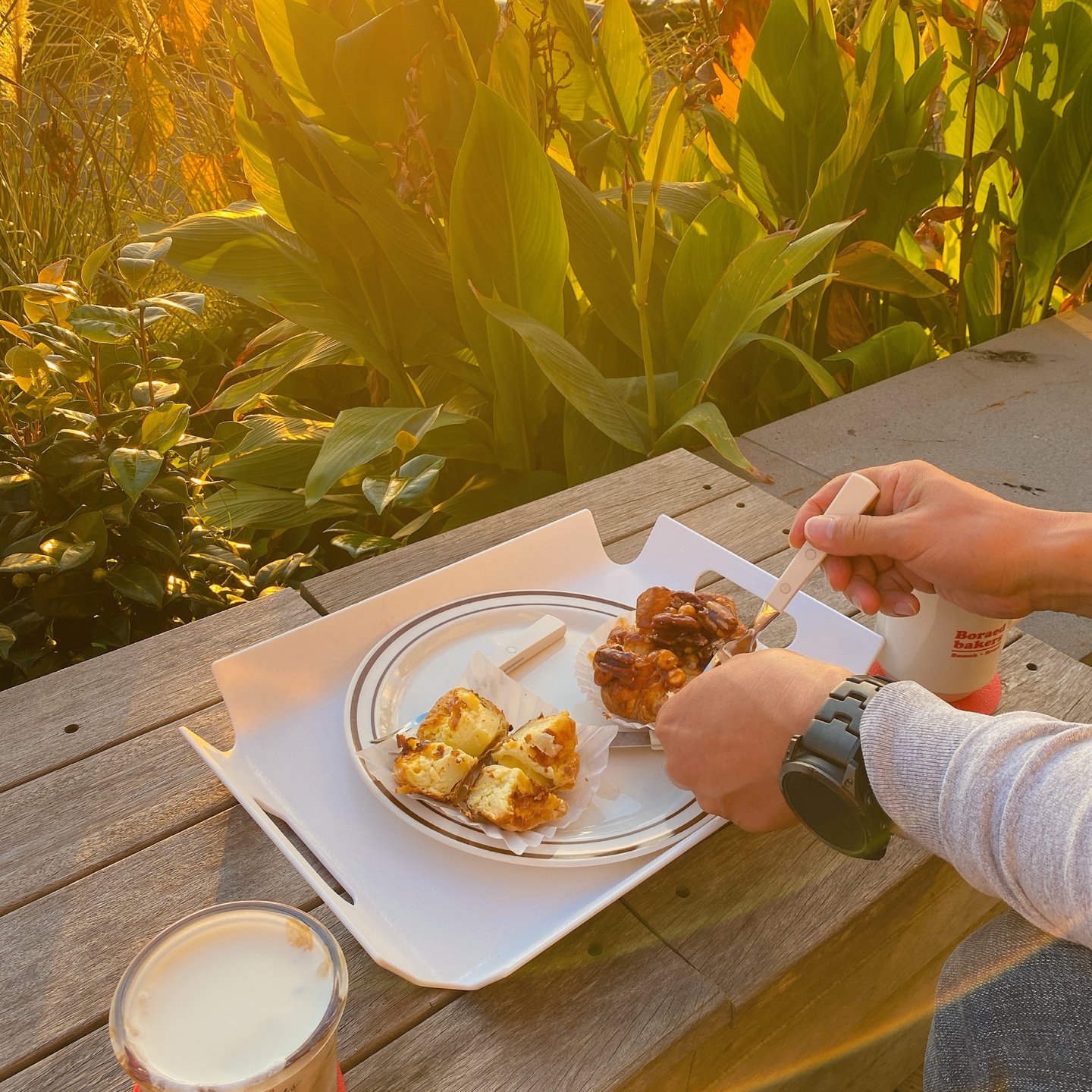 제주 쇠소깍 오션뷰 노을 맛집 보래드베이커스