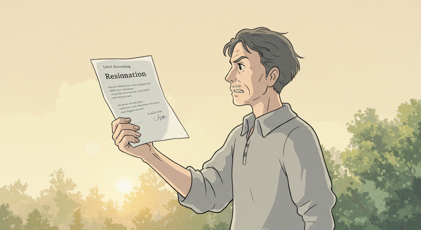 실직 후 재도약을 준비하는 4050 중장년 이미지