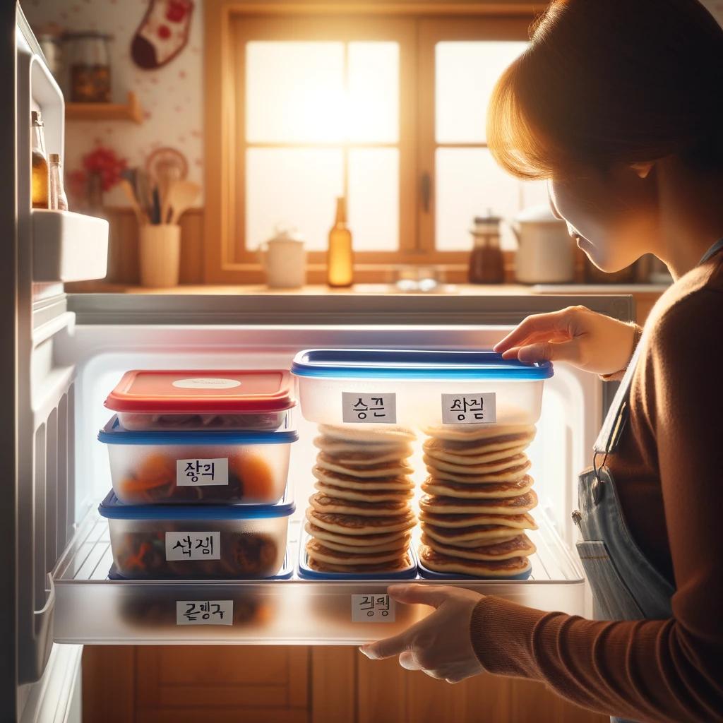 동그랑땡 보관법