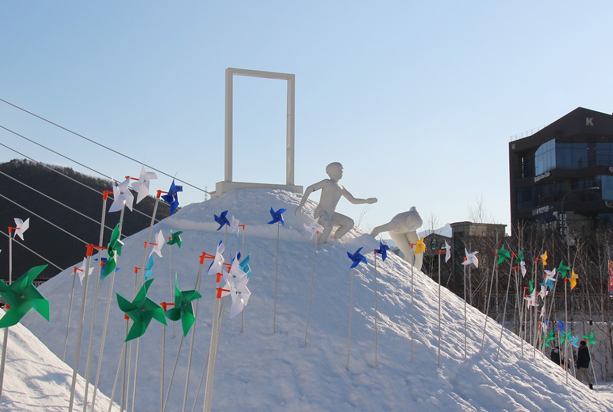 대관령눈꽃축제 사진