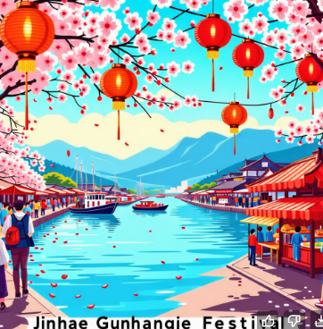 진해 군항제 축제에대한 사진