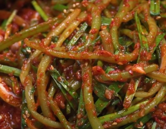 고구마줄기 김치