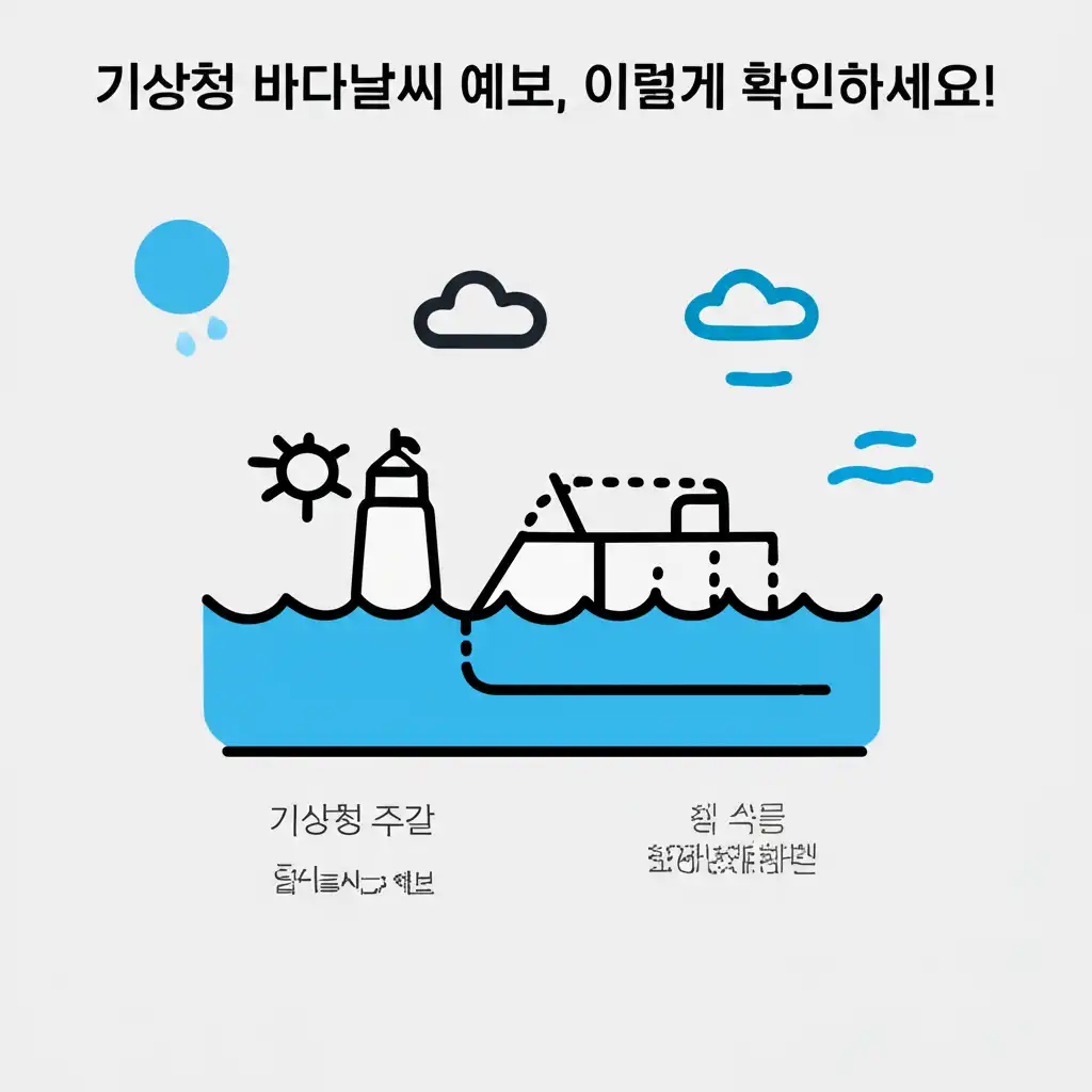 기상청 주간 주말 바다날씨 예보 실용적 확인 가이드 이미지