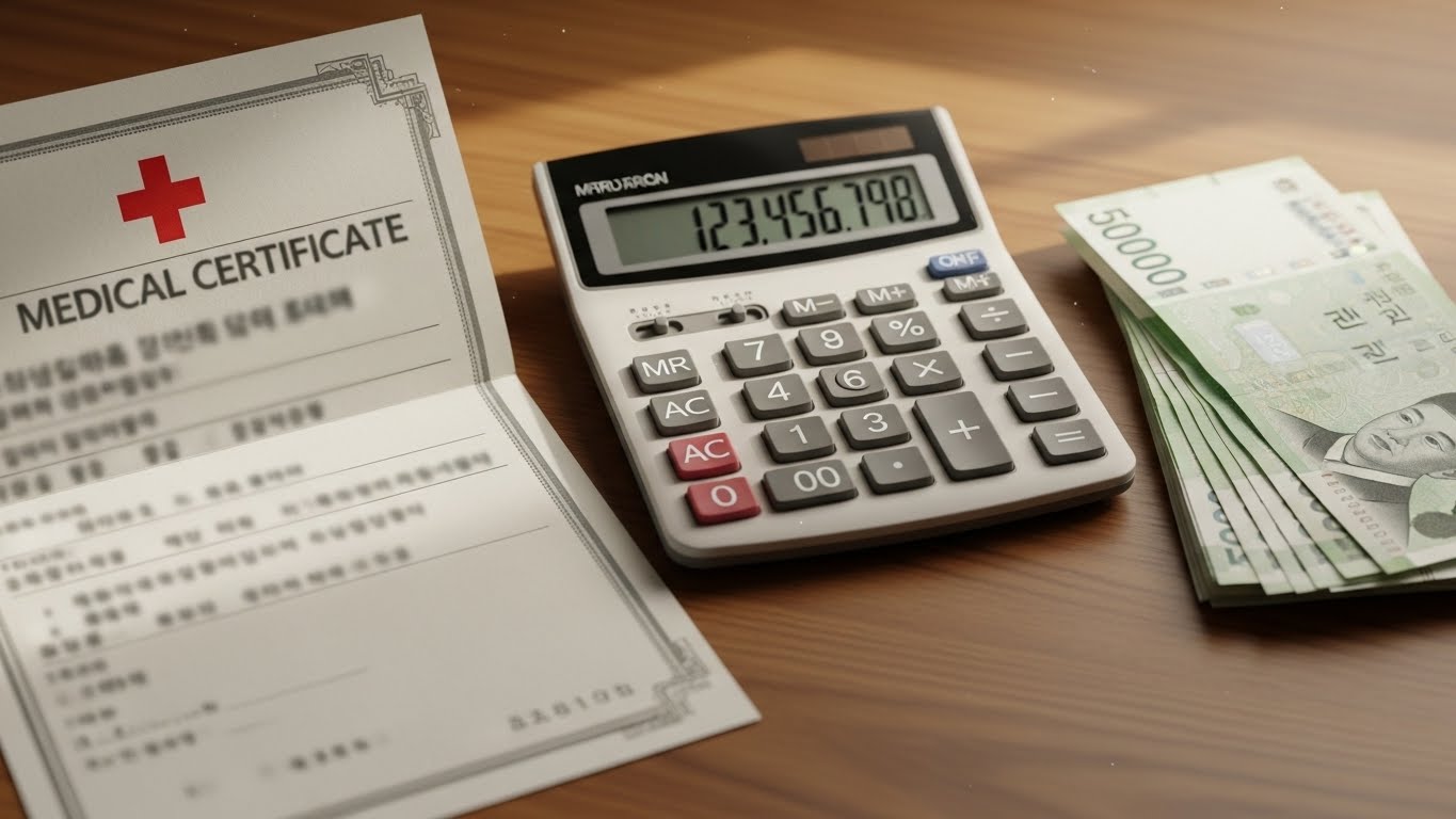 교통사고합의금, 교통사고2주진단, 합의금계산기