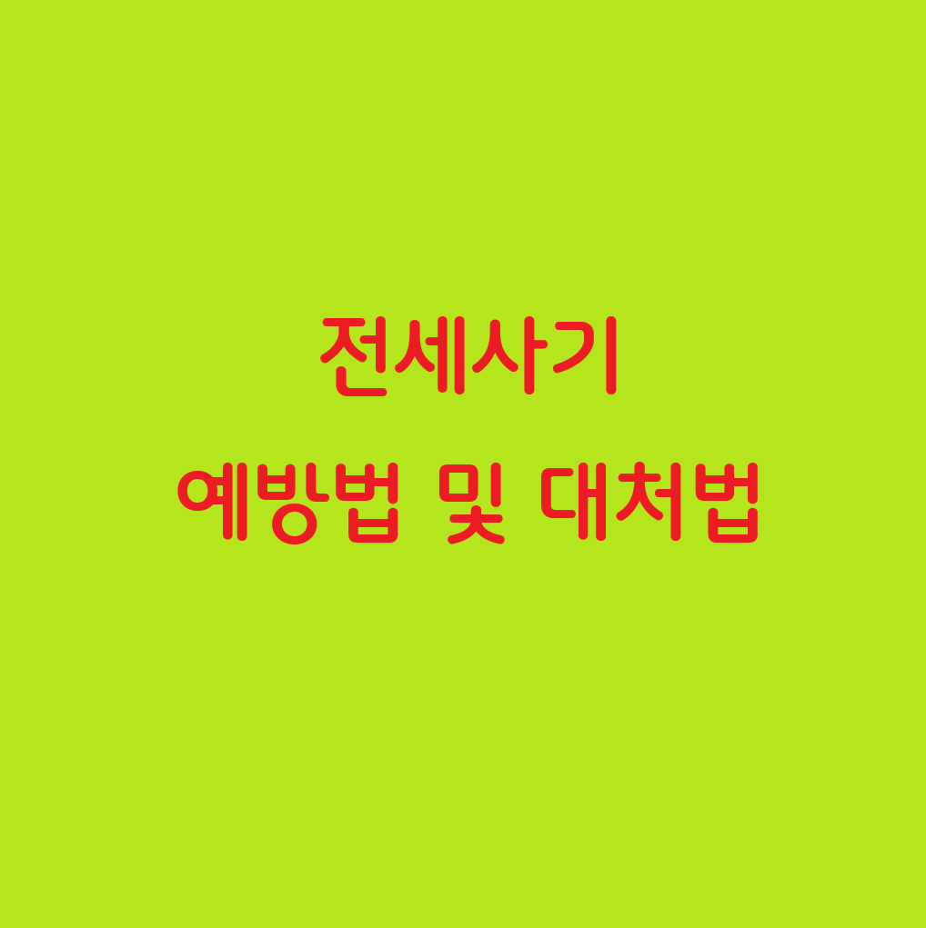 전세사기
