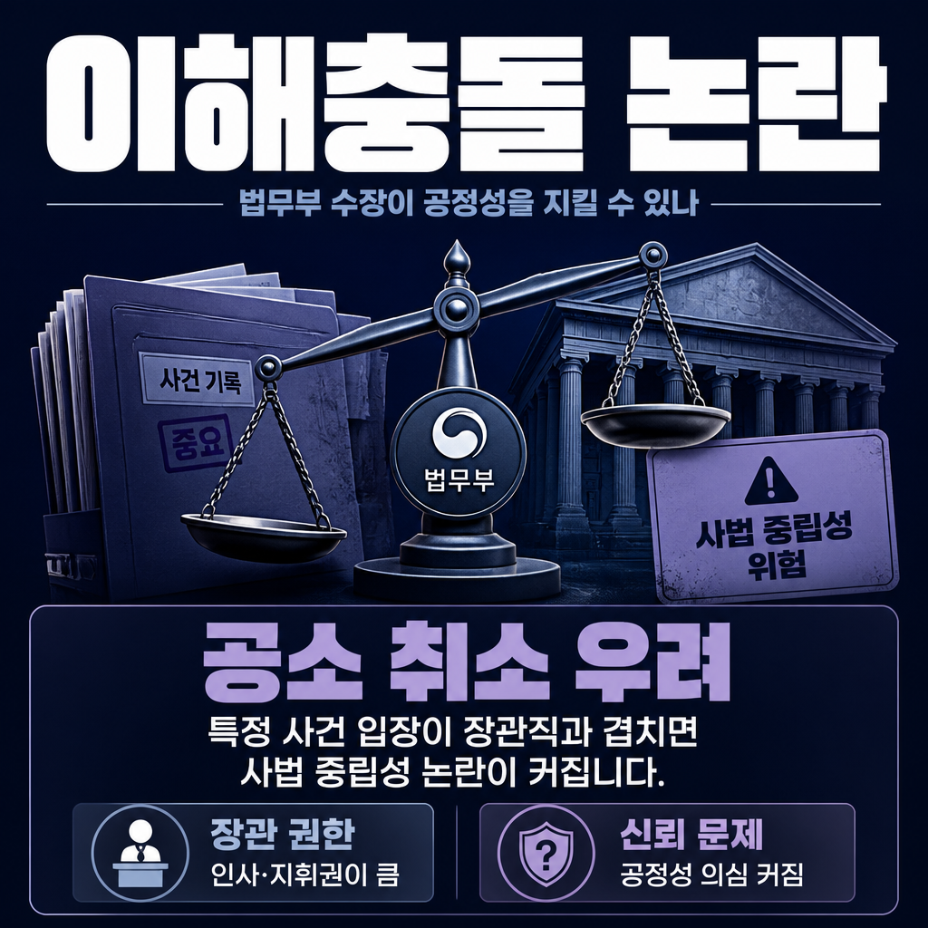 이해충돌 논란