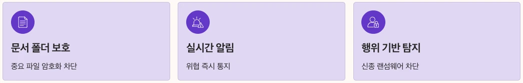 랜섬웨어 방지 및 보안 설정 내용 정리