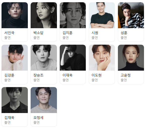 이재, 곧 죽습니다. 등장인물 정보 입니다.