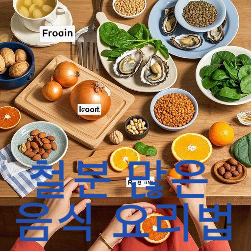 철분 많은 음식 요리법 추천: 건강한 섭취법부터 주의사항까지