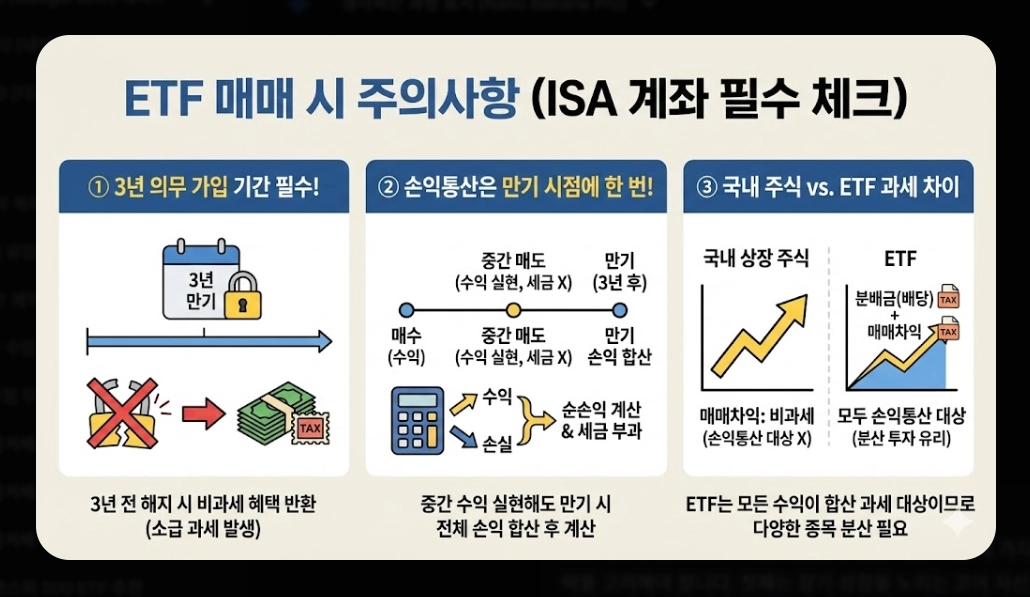 ISA ETF 투자 혜택 [2026년 개정] 청년형&middot;국민성장 ISA 비교 및 절세 극대화 전략
