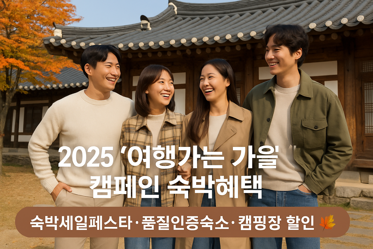 여행가는 가을 캠페인 숙박