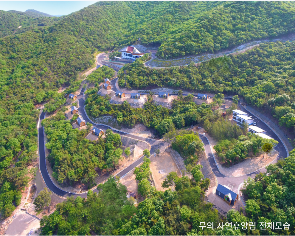 무의도-자연휴양림-하늘에서-본-전체-모습