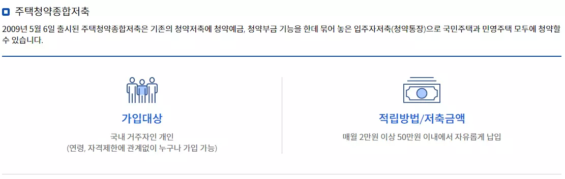 주택청약종합저축