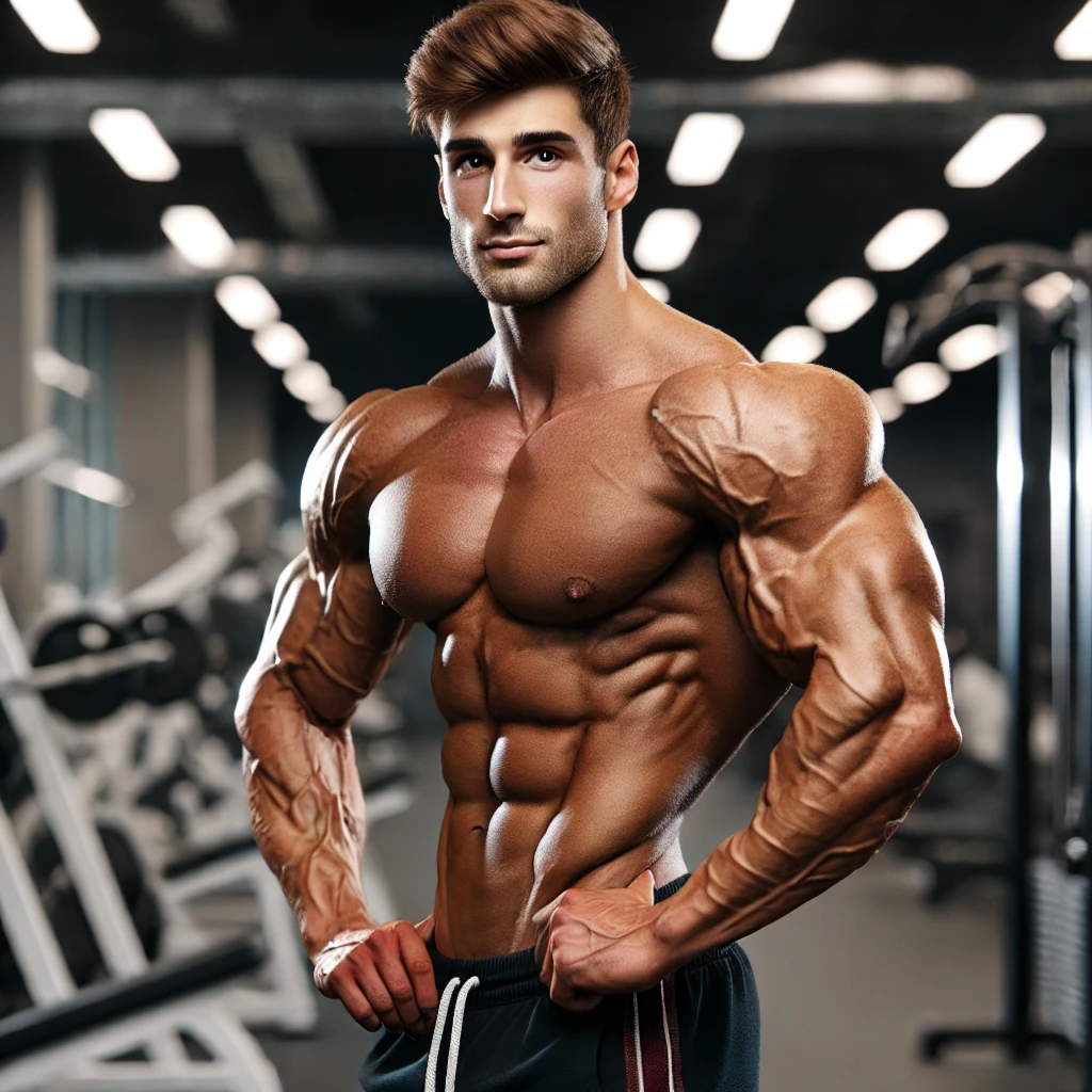 피트니스 남자프로선수 (fitness male professional athlete)