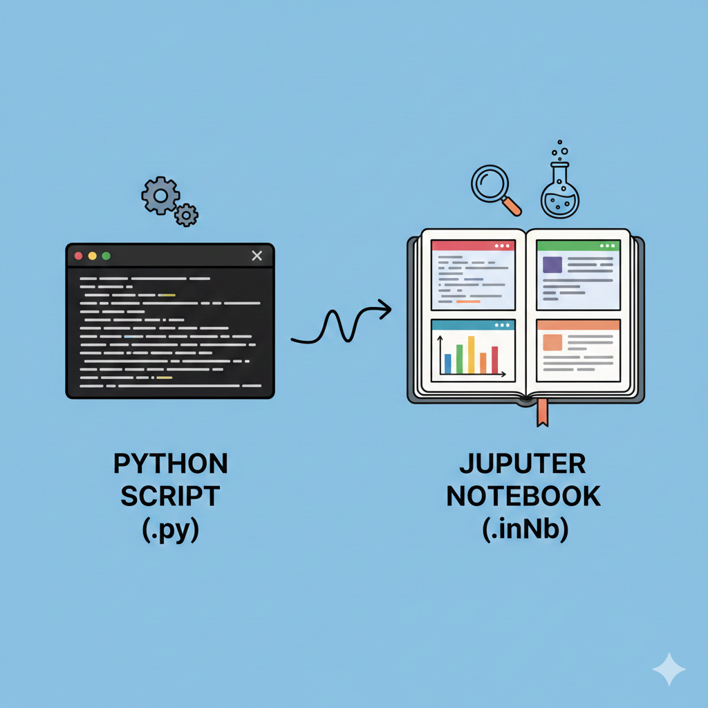 .py vs .ipynb