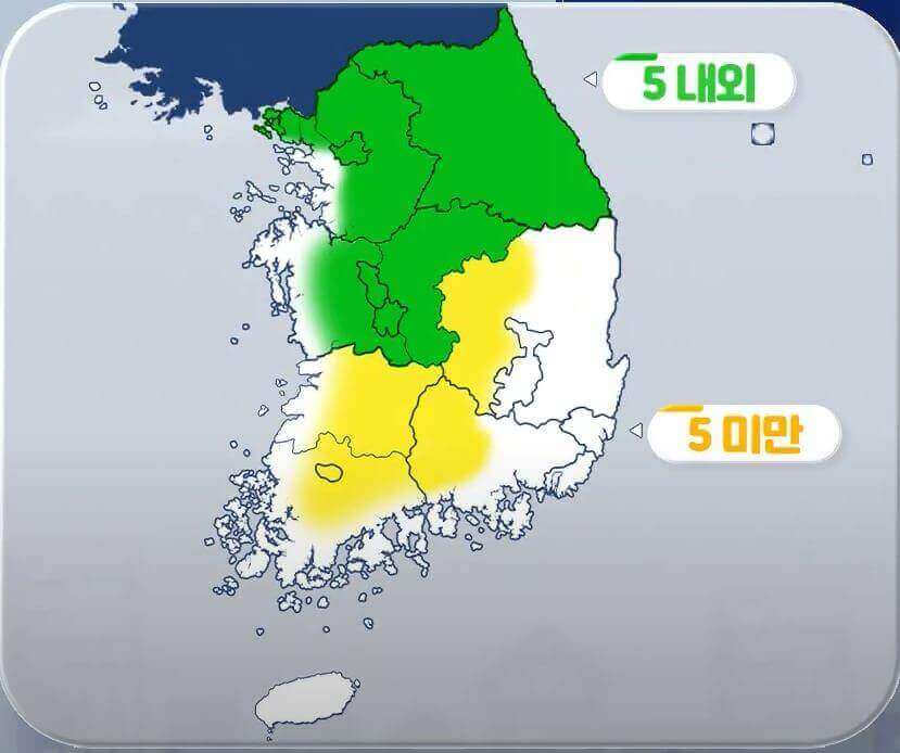 예상 강수량