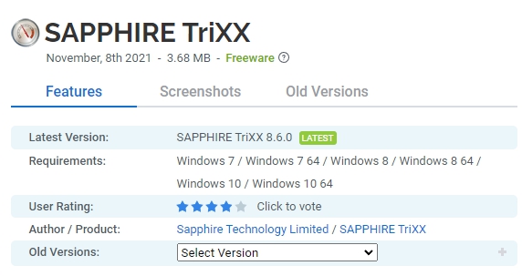 SAPPHIRE-TriXX