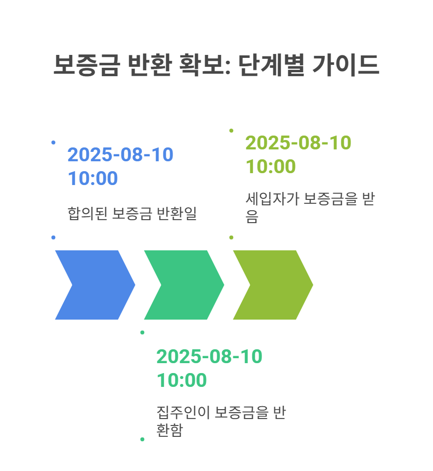 반환일자 합의와 내용증명 작성법