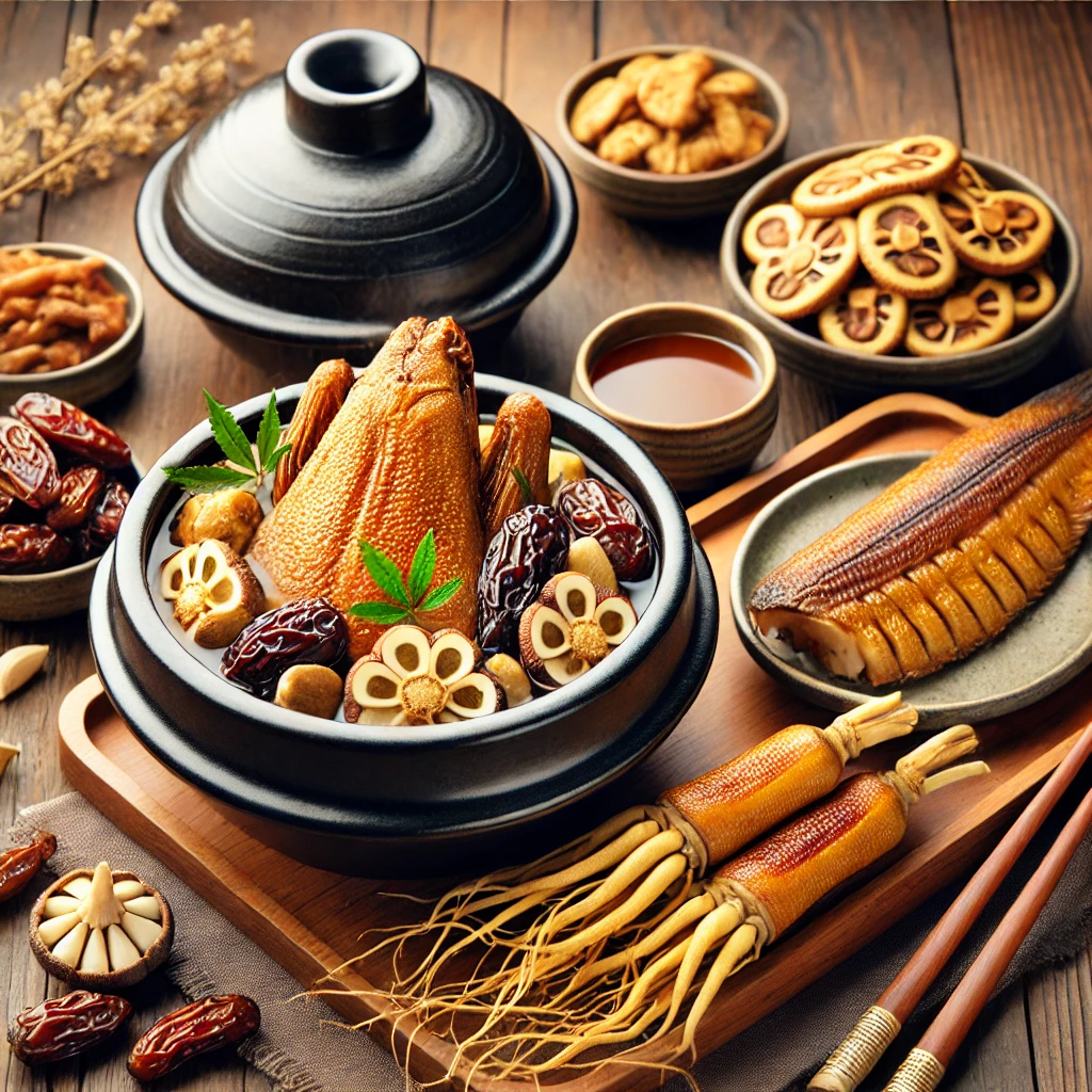 원기회복에 좋은 한국 보양식 이미지