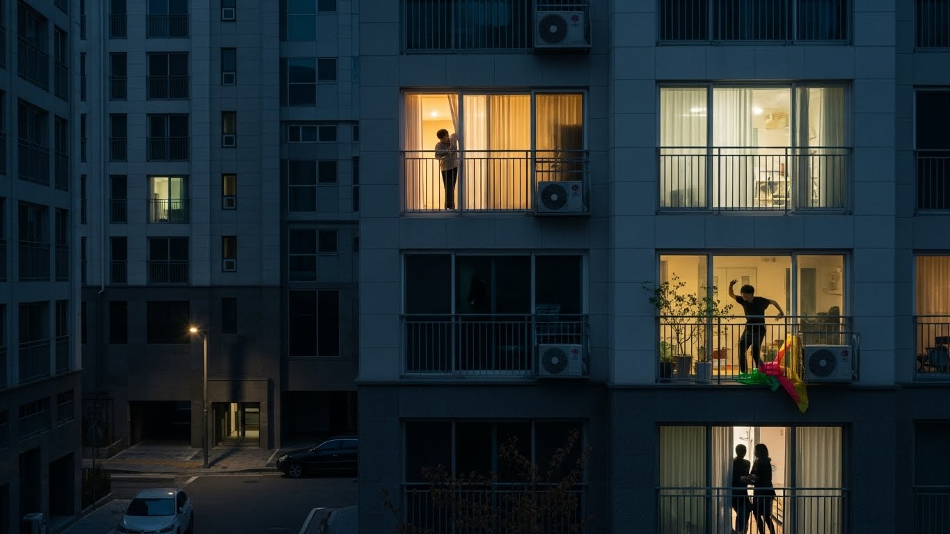 2025년 12월 뜨거운 화제작, 영화 '윗집 사람들'