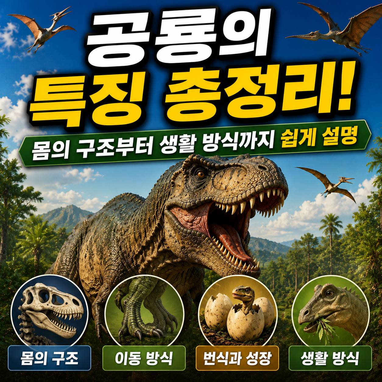 공룡의 특징