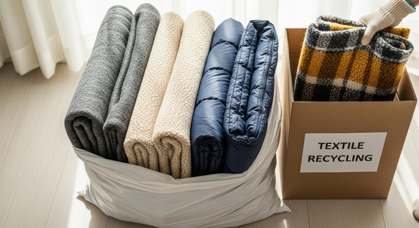 겨울 이불 버리는 방법