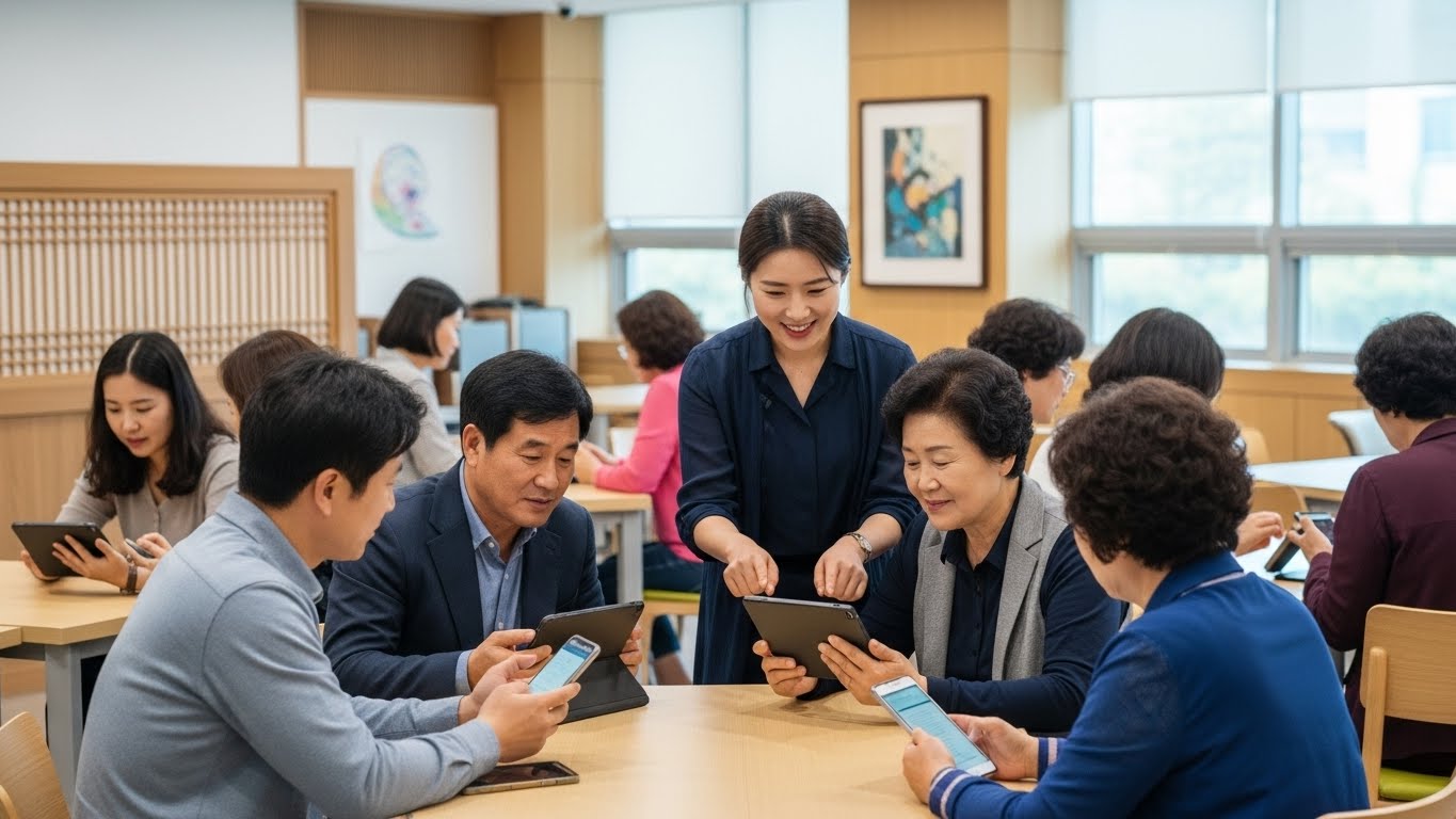 디지털배움터 교육 신청 방법