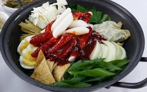 와라떡볶이 대표 메뉴 
