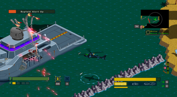 메가콥터 여신의 칼날 플레이 이미지