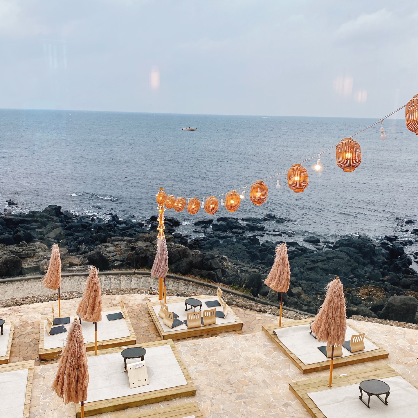 제주 애월한담해안산책로 한옥카페 해지개